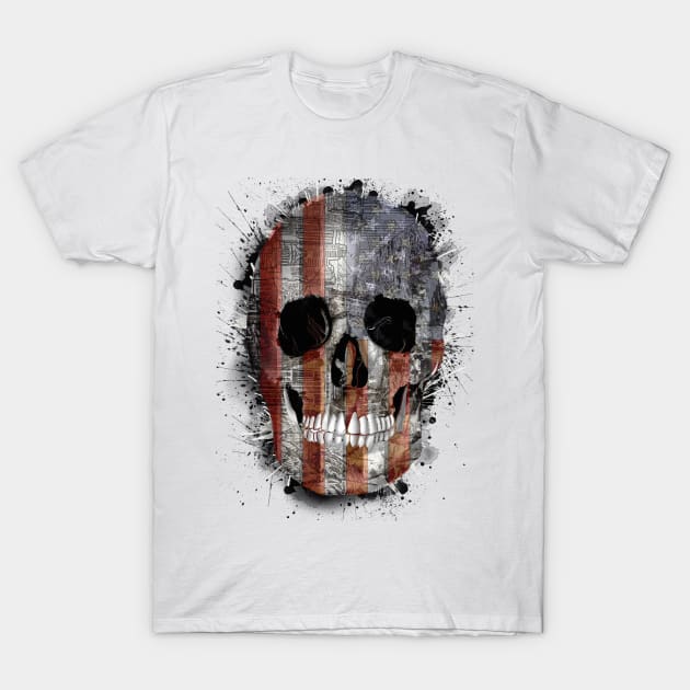 skull T-Shirt by BekimART